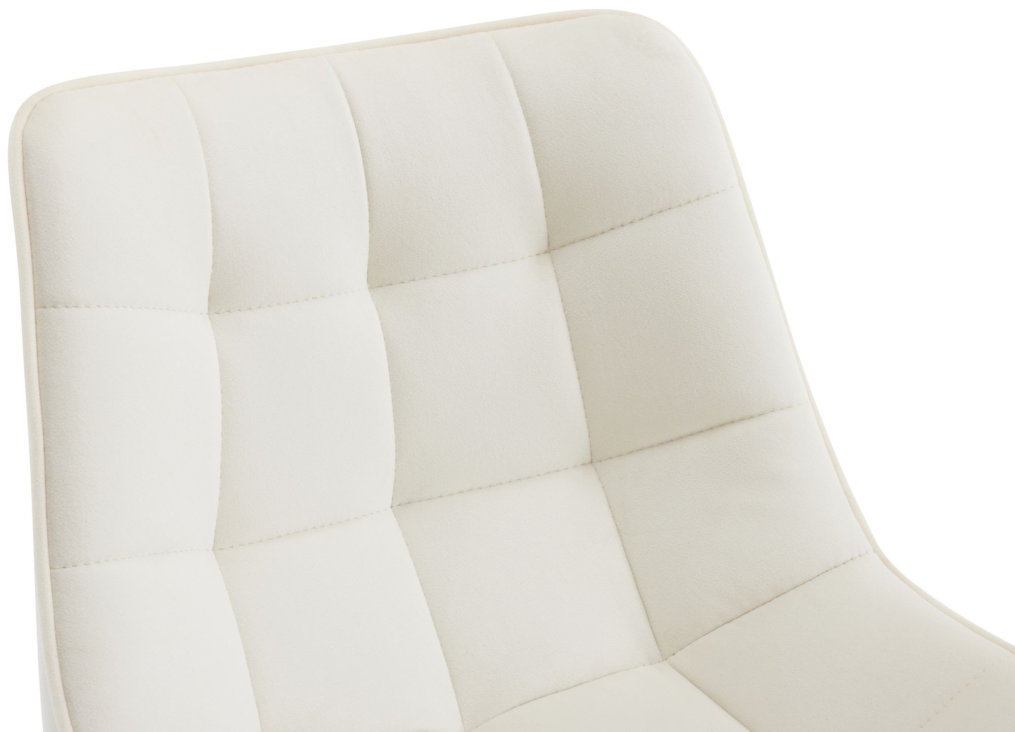Barhocker Dartford Samt, creme