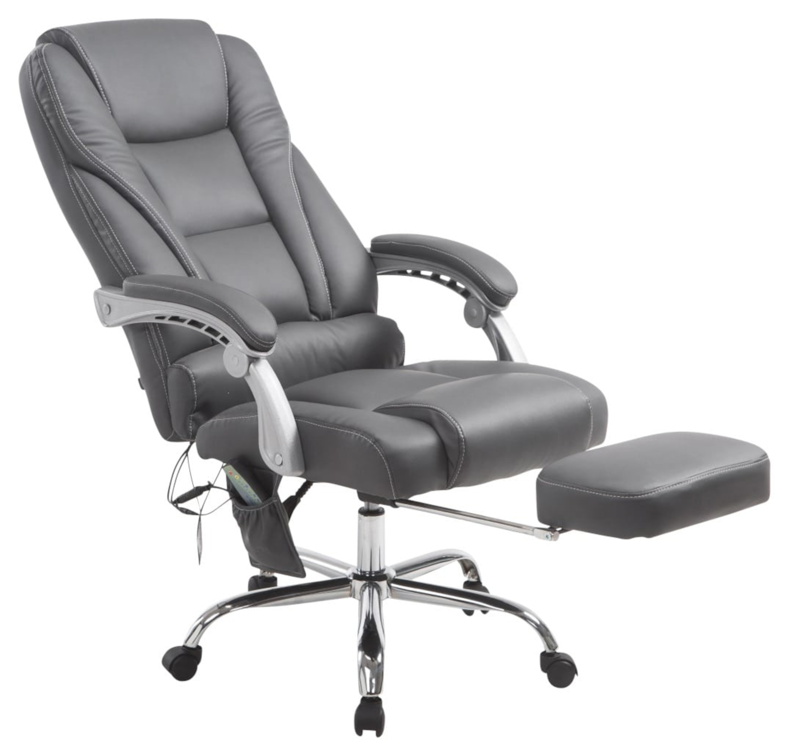 Bürostuhl Pacific mit Massagefunktion, grau