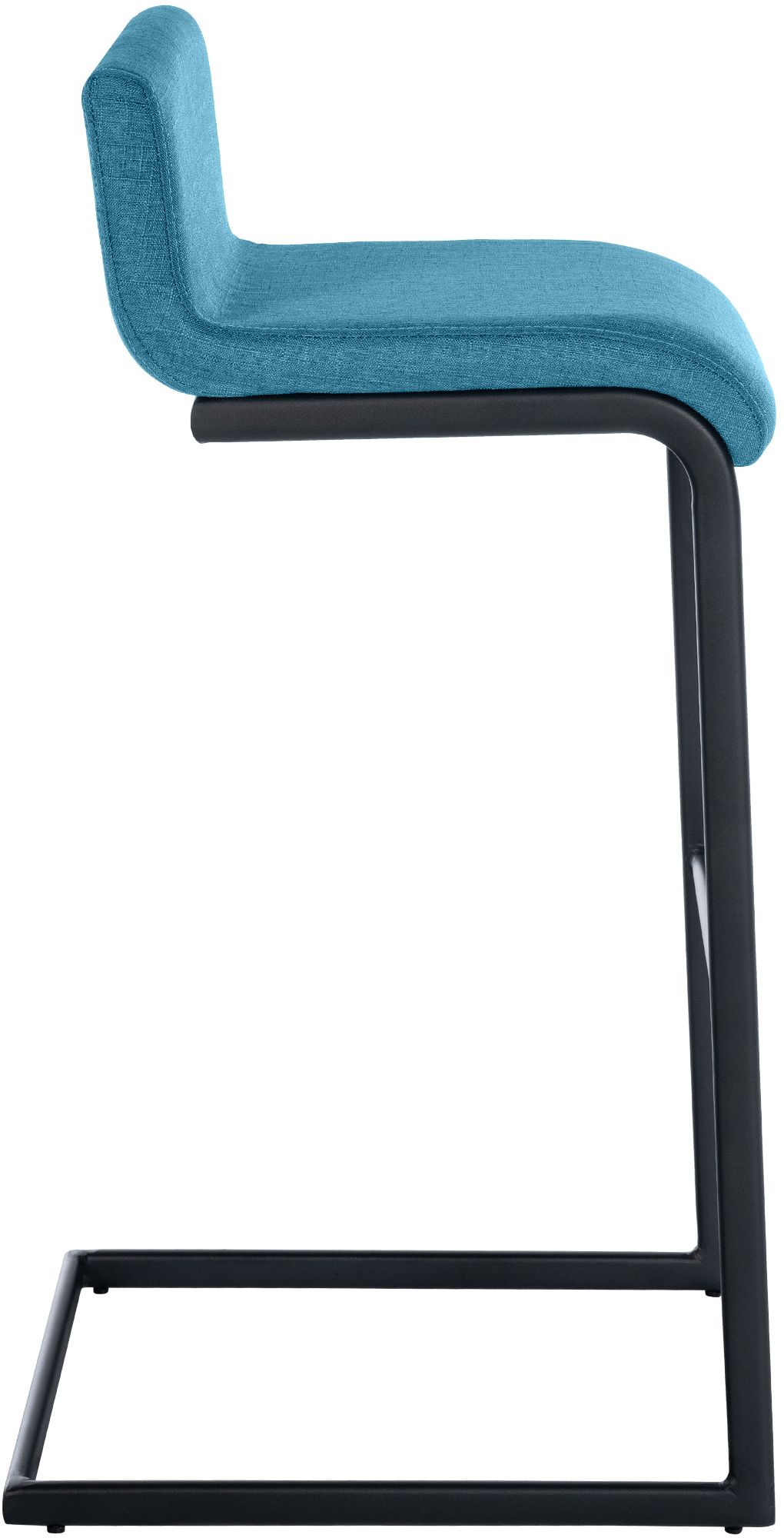 2er Set Barhocker Newport B Stoff, blau