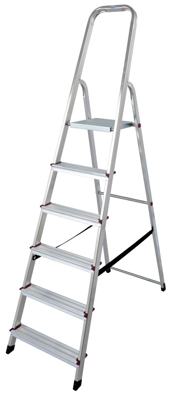 CORDA Stufen-Stehleiter 1x6 Stufen