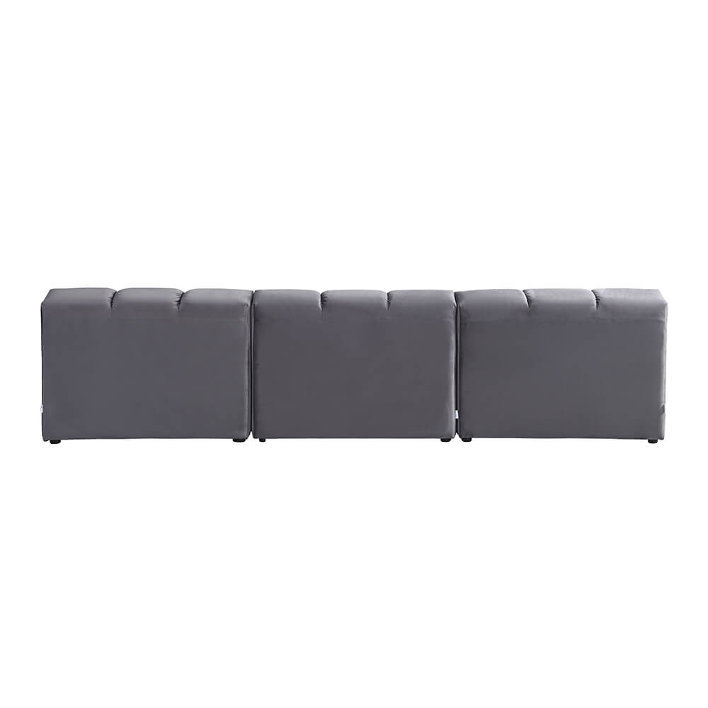 Modulares Sofa ORLENA - Anthrazit 306 x 148 cm