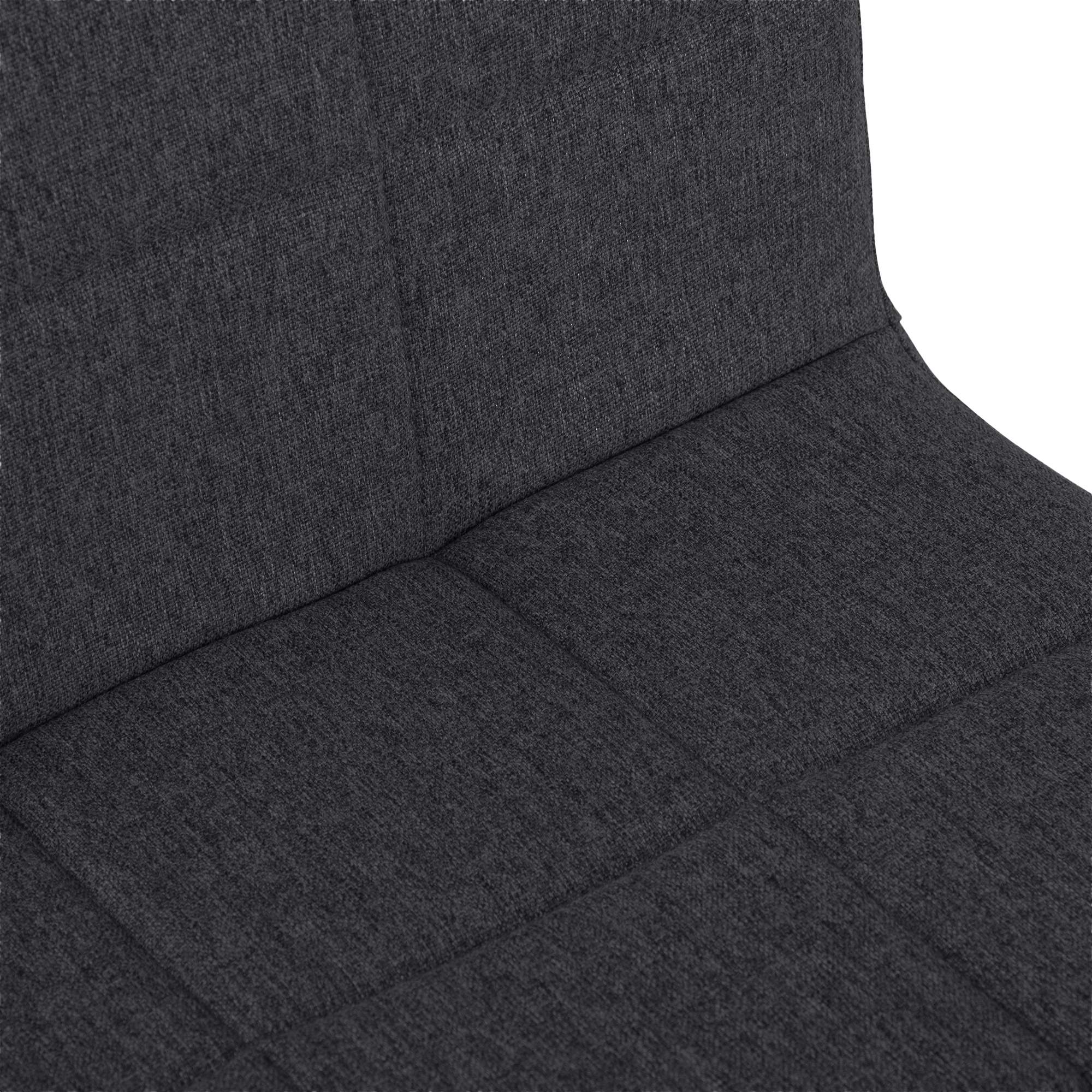 Stuhl Ricky Stoff, schwarz