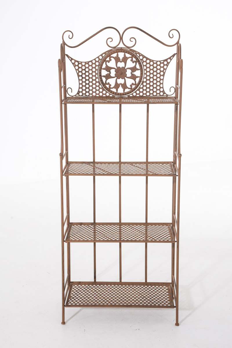 Standregal Anika, antik braun