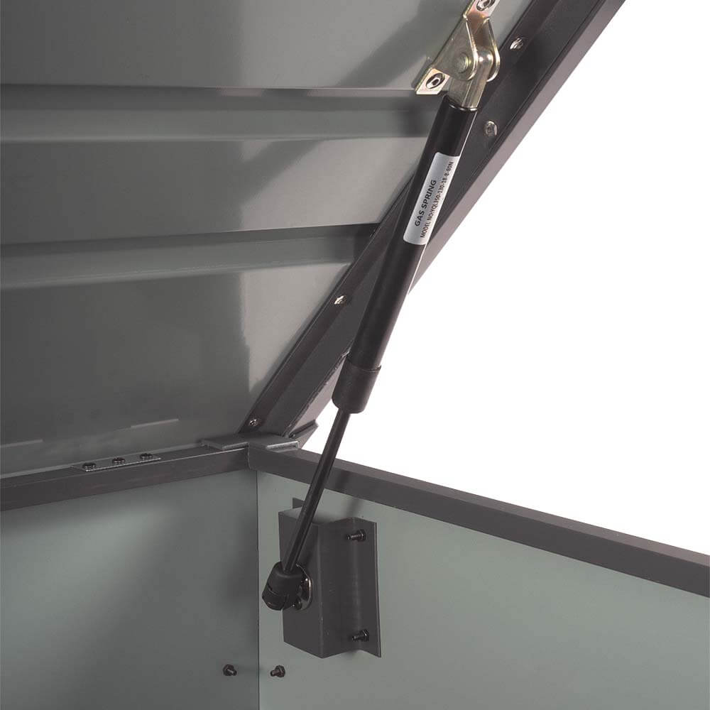 Metallaufbewahrungsbox MEGABOX XXL - 158 x 64 cm 600l Anthrazit