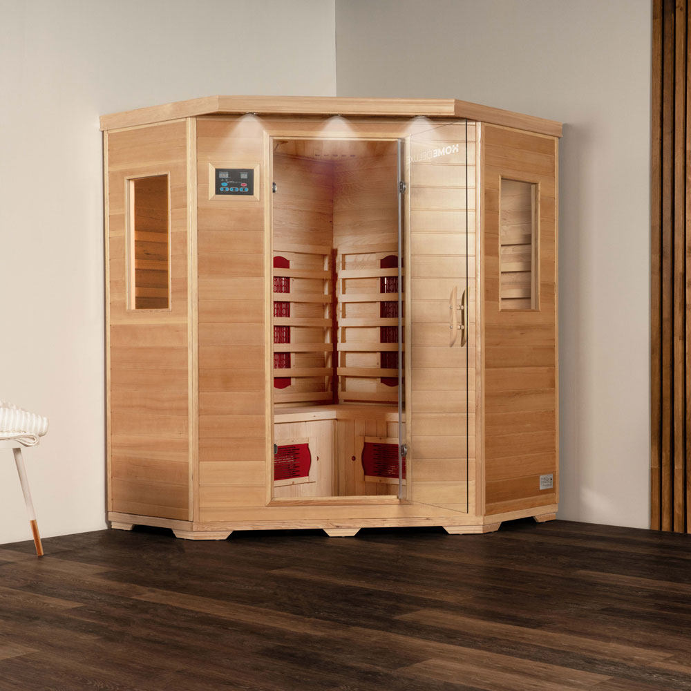 Infrarotkabine REDSUN XXL - 150 x 150 cm für 4 Personen