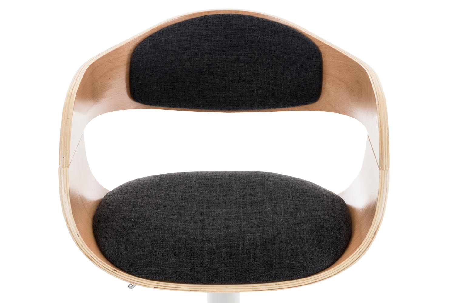 Barhocker Kingston C Stoff, natura/dunkelgrau