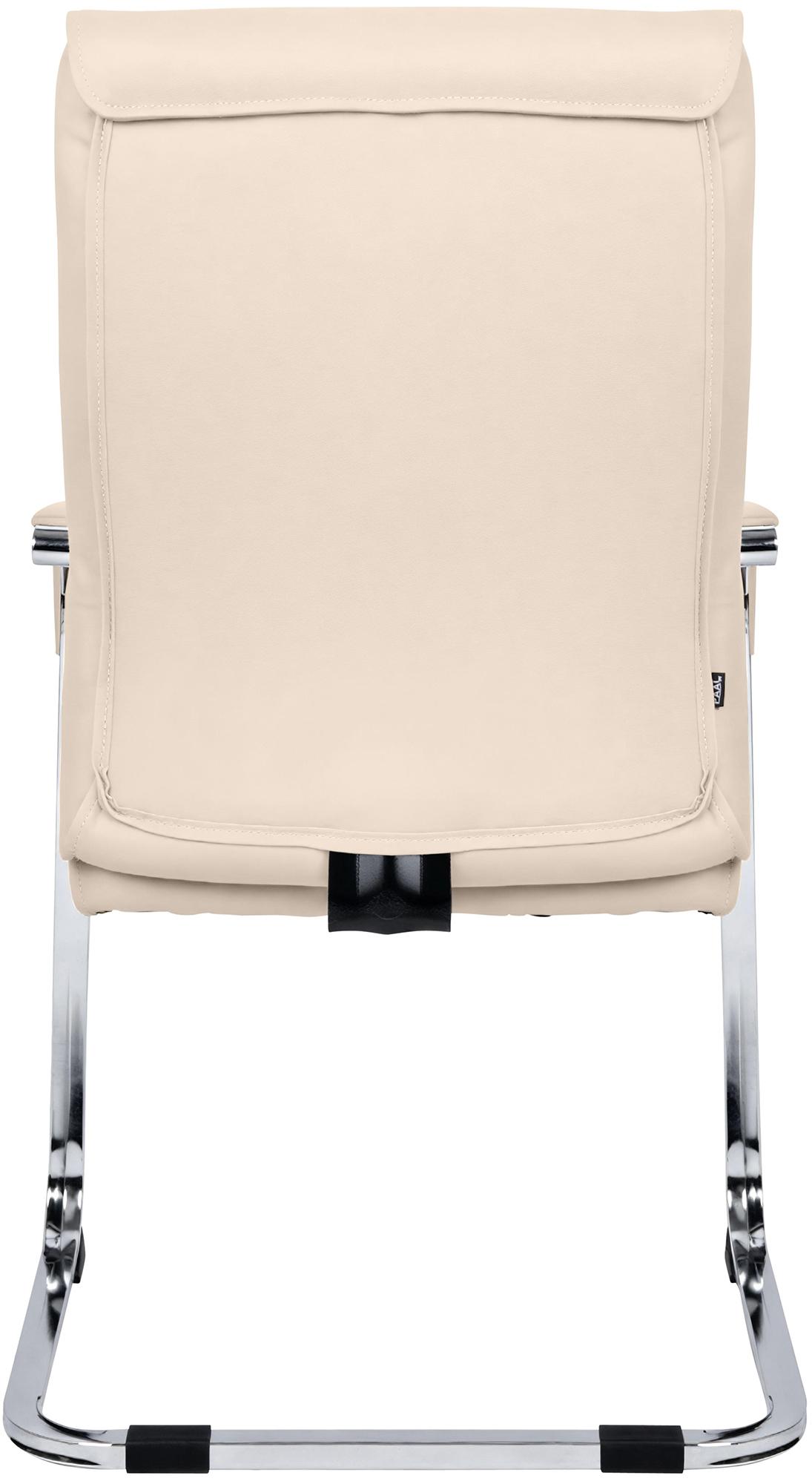 Besucherstuhl Hobart, creme