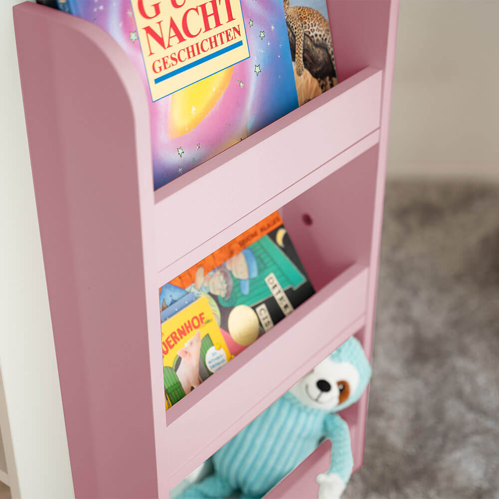 Kinderregal drehbar JUNA - 60 x 60 cm Pink