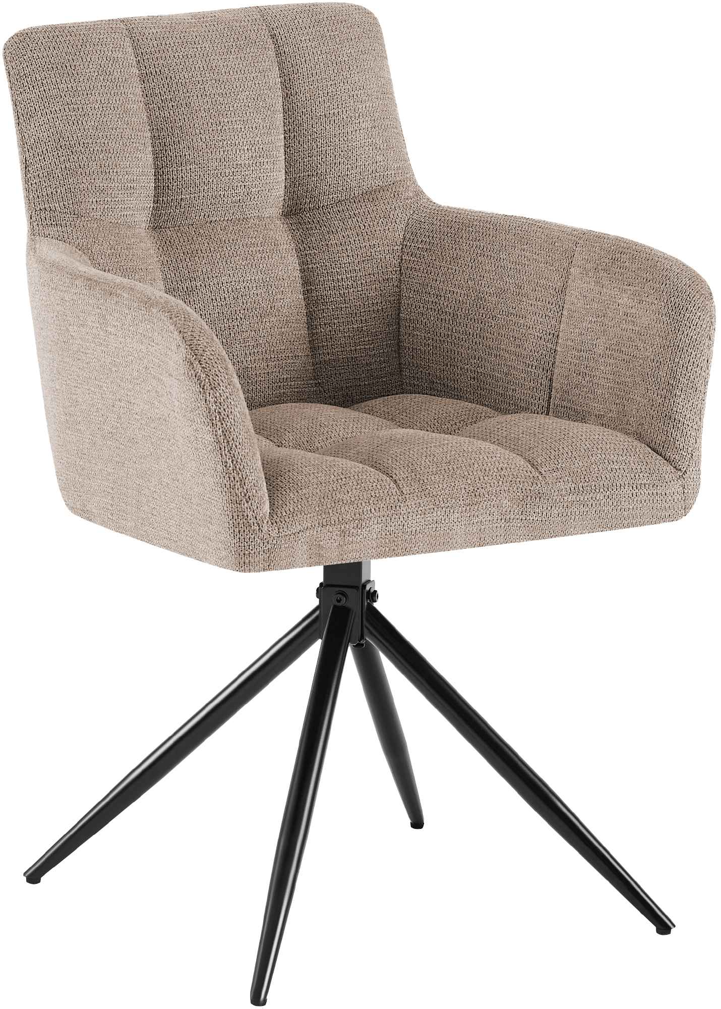 Esszimmerstuhl Jonah Stoff, taupe
