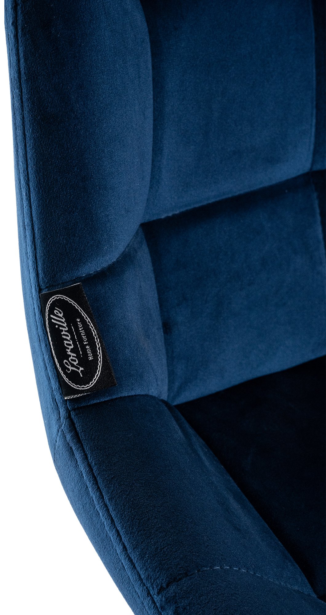 Barhocker Weston Samt, blau