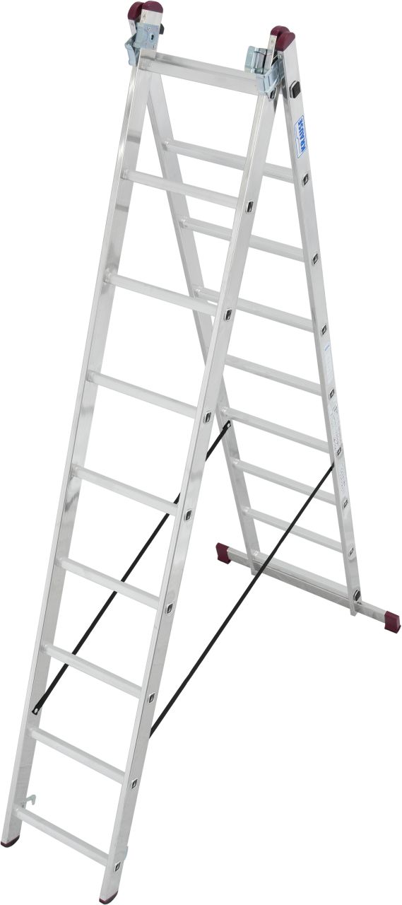 CORDA Vielzweckleiter 3x9 Sprossen