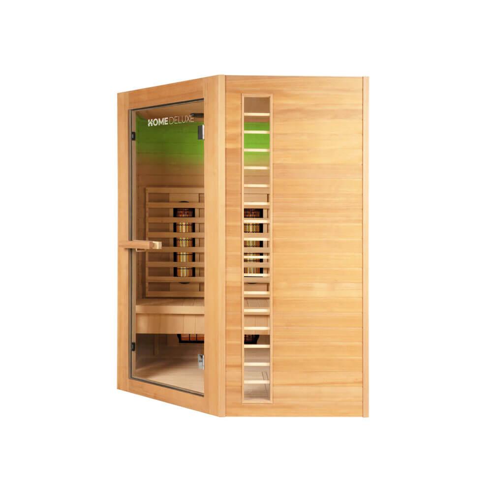 Infrarotkabine REDSUN DELUXE XXL - 150 x 150 cm für 4 Personen