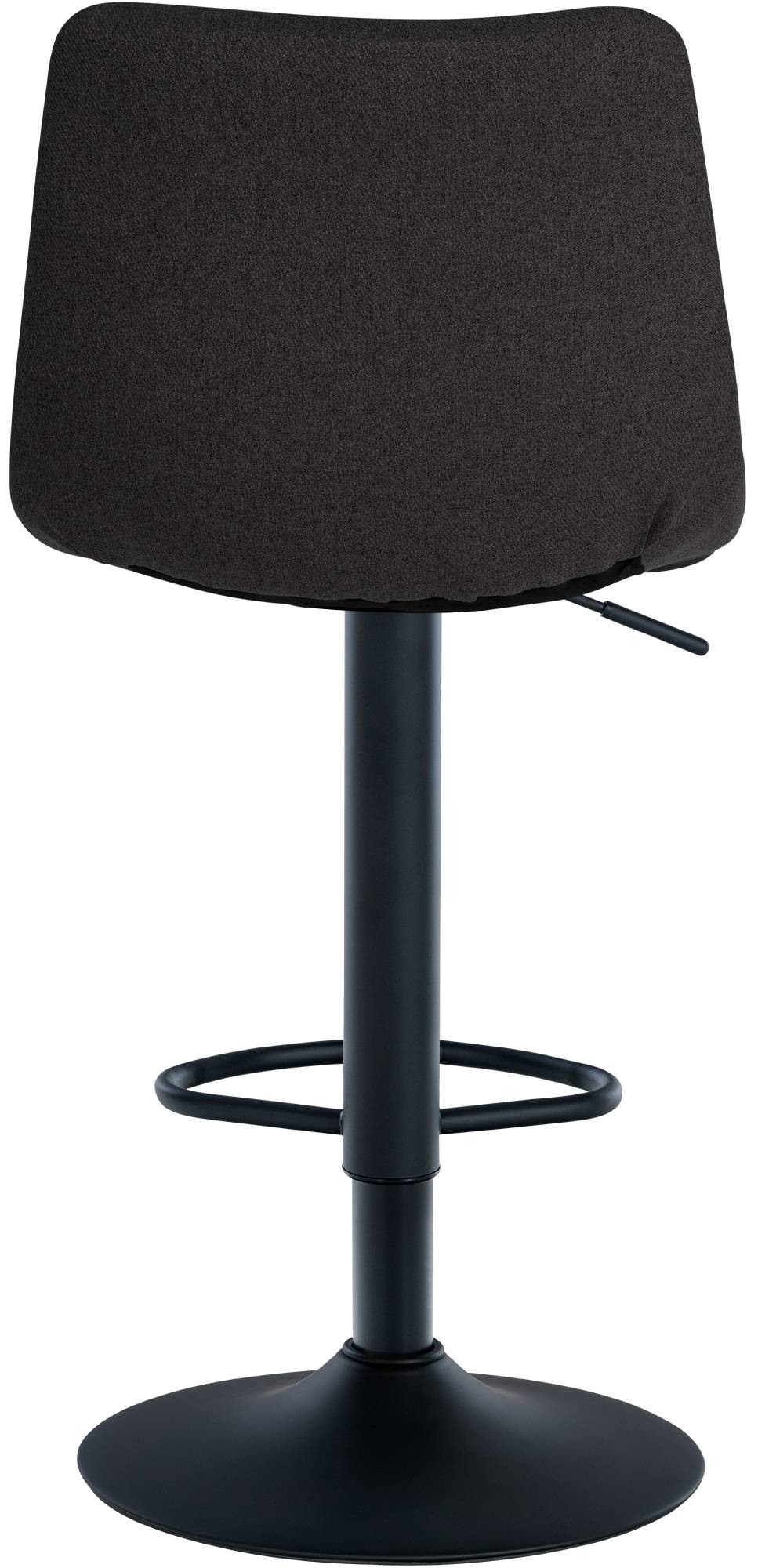 Barhocker Jerry Stoff schwarz, schwarz