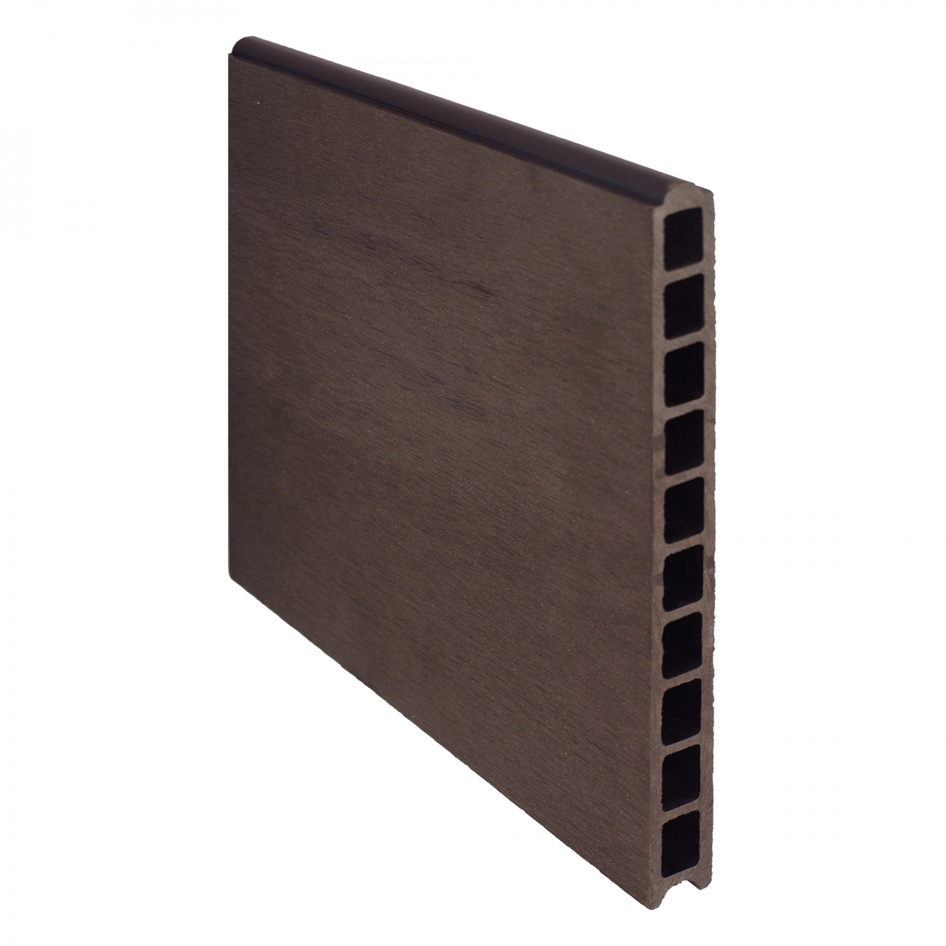 TJÖRN -Serie WPC-Steckzaunsystem, Zaunlamelle 20 x 245 x 1795 mm,, MOKKA