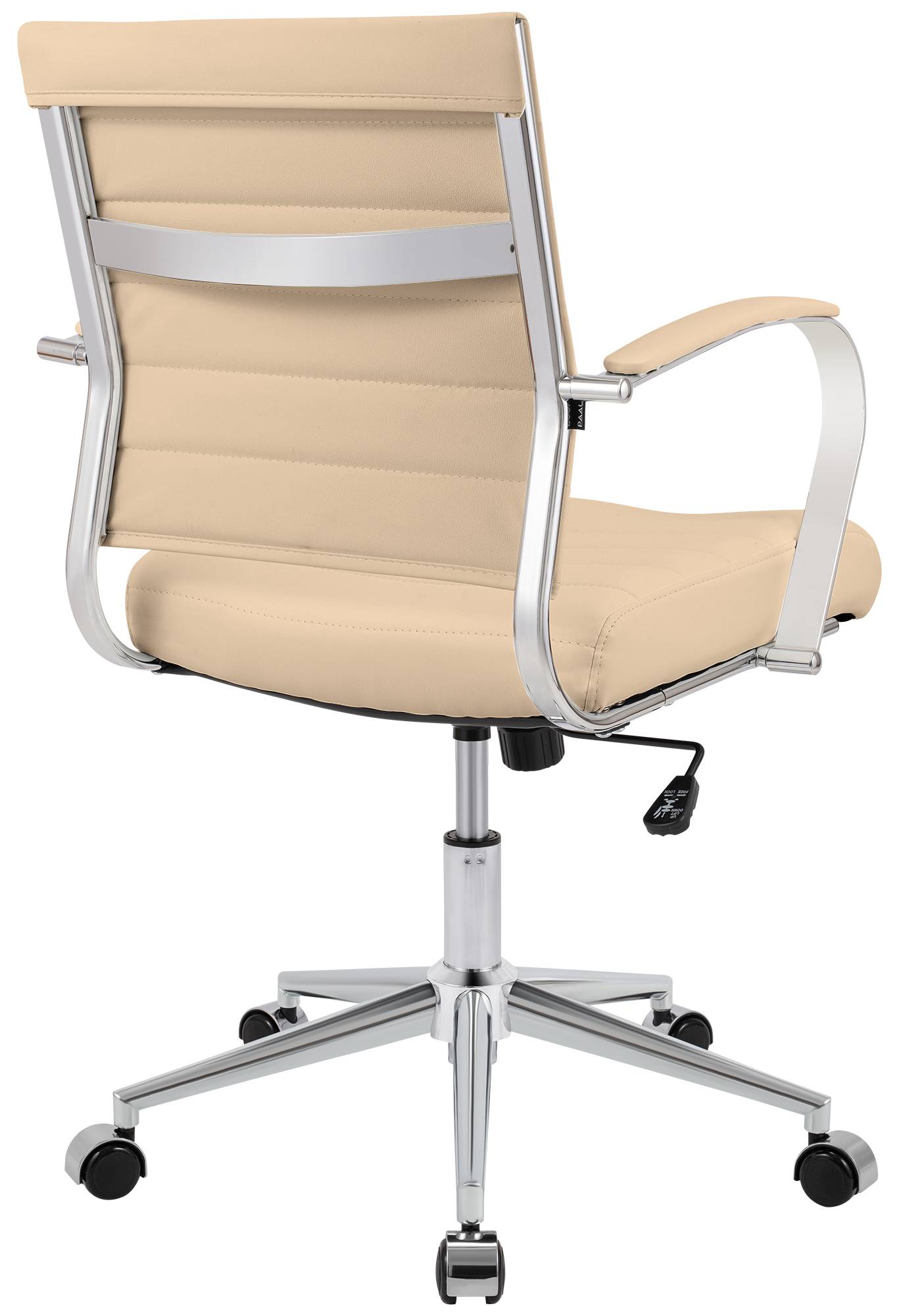Bürostuhl Oakland Echtleder, creme