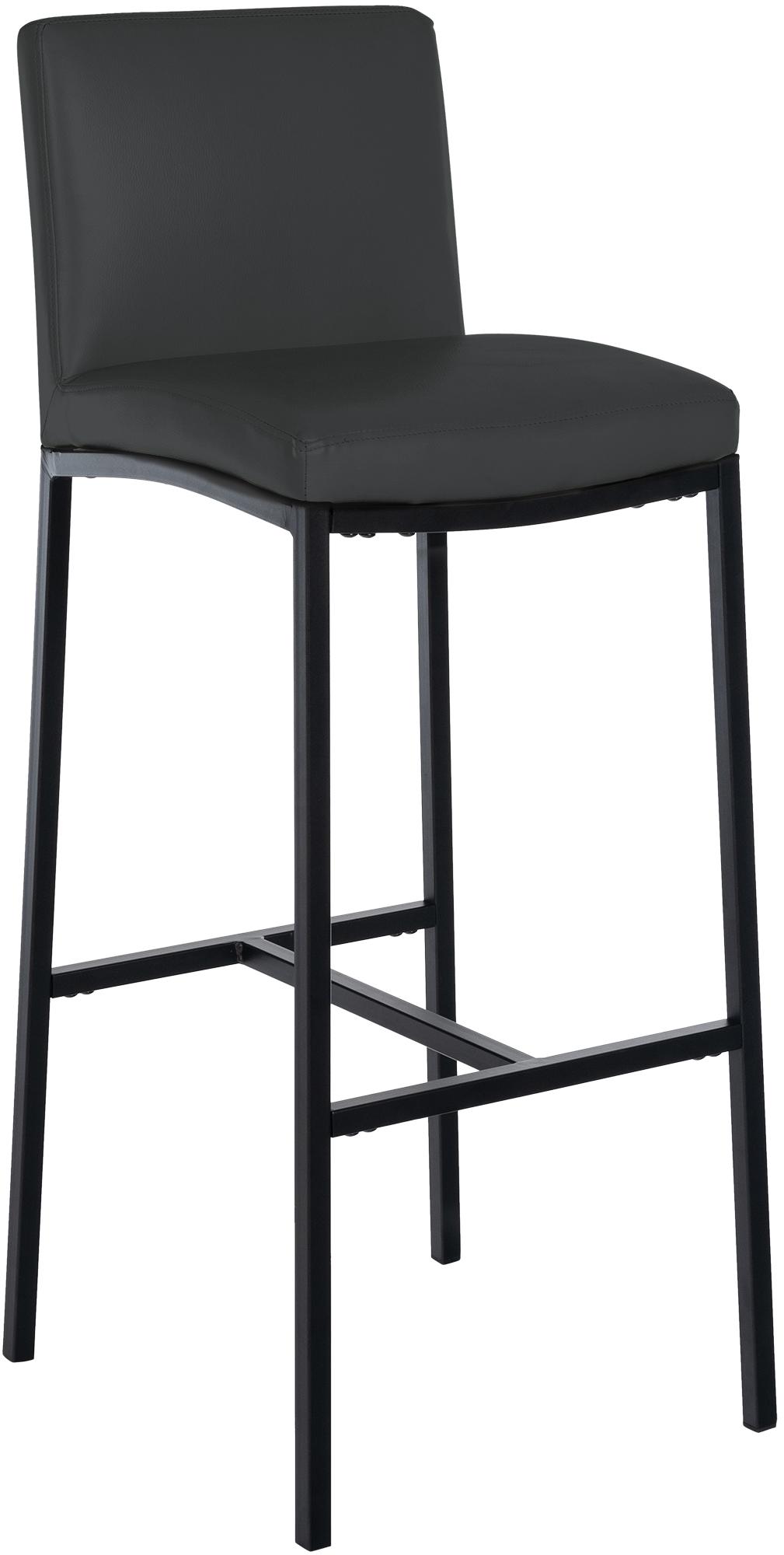 Barhocker Freeport Kunstleder B, dunkelgrau