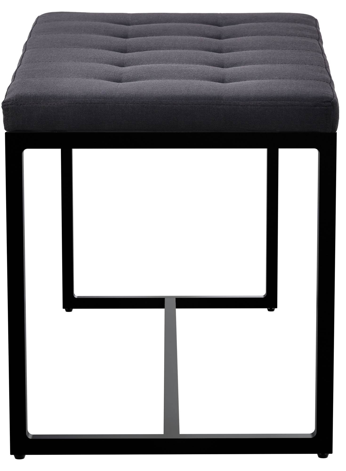 Sitzbank Barci B Stoff, schwarz