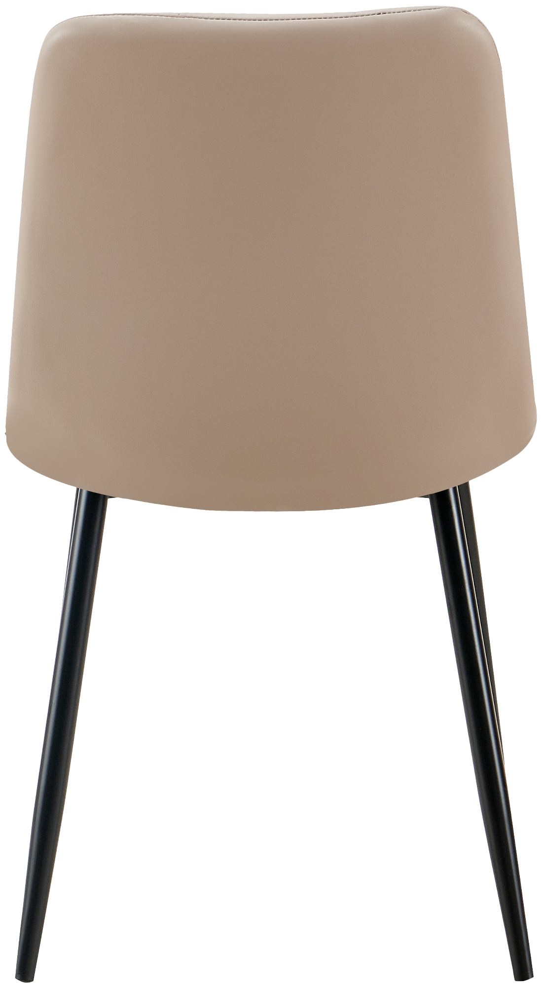 4er Set Esszimmerstuhl Antibes Kunstleder, taupe