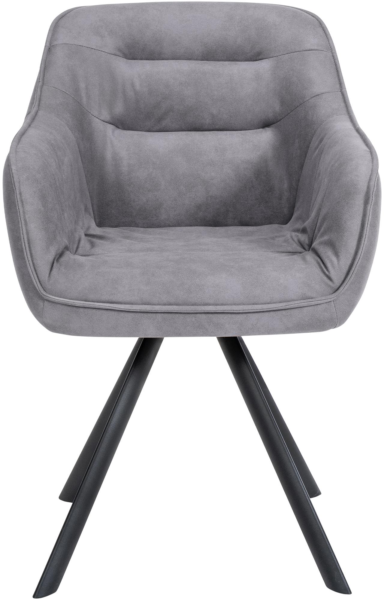 Stuhl Russel Vintage, grau