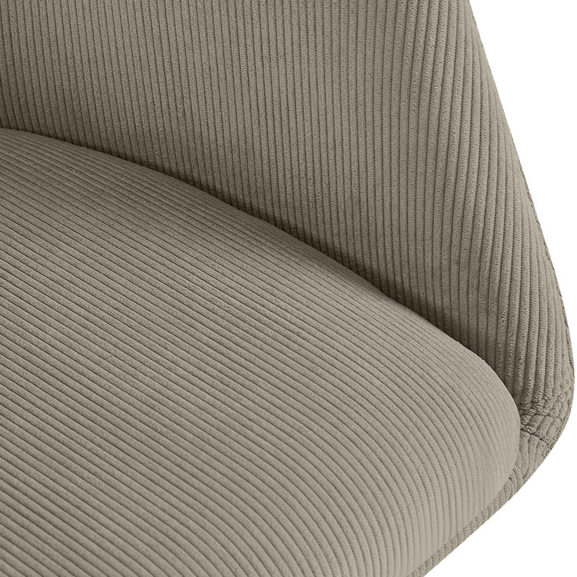 Esszimmerstuhl Olema Cord, taupe