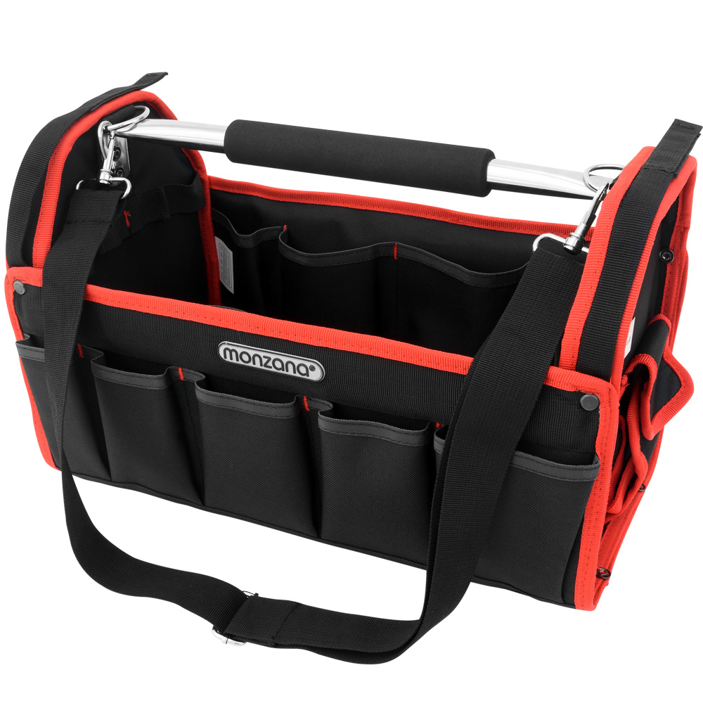 Werkzeugtasche Schwarz/Rot 42cm