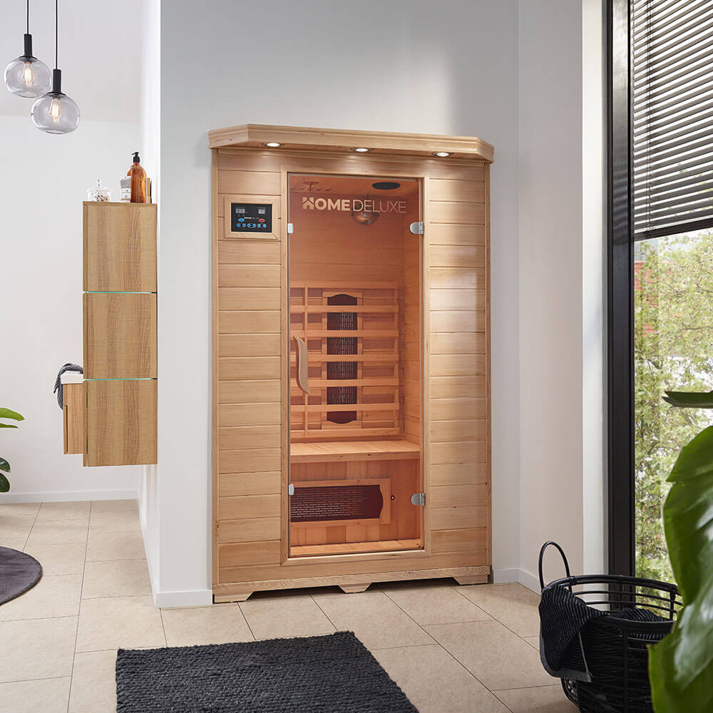 Infrarotkabine REDSUN M - 120 x 105 cm für 2 Personen