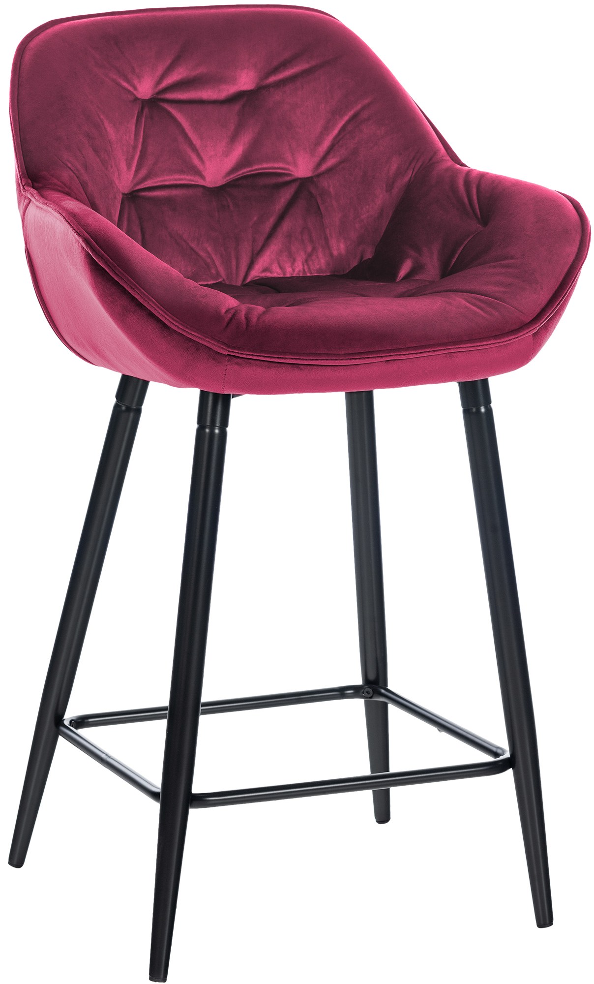 Barhocker Gibson 76 Samt, lila