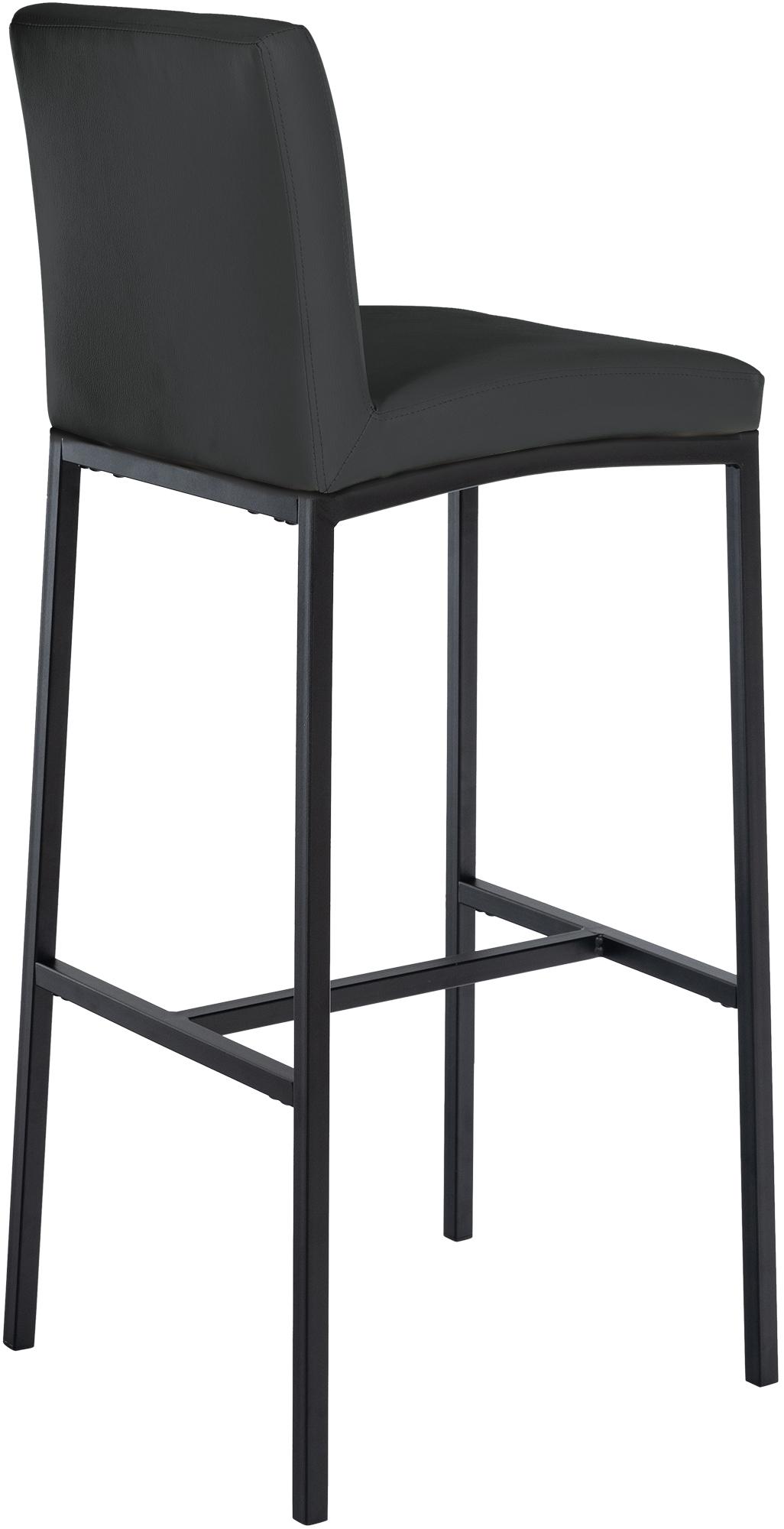 2er Set Barhocker Freeport Kunstleder B, dunkelgrau
