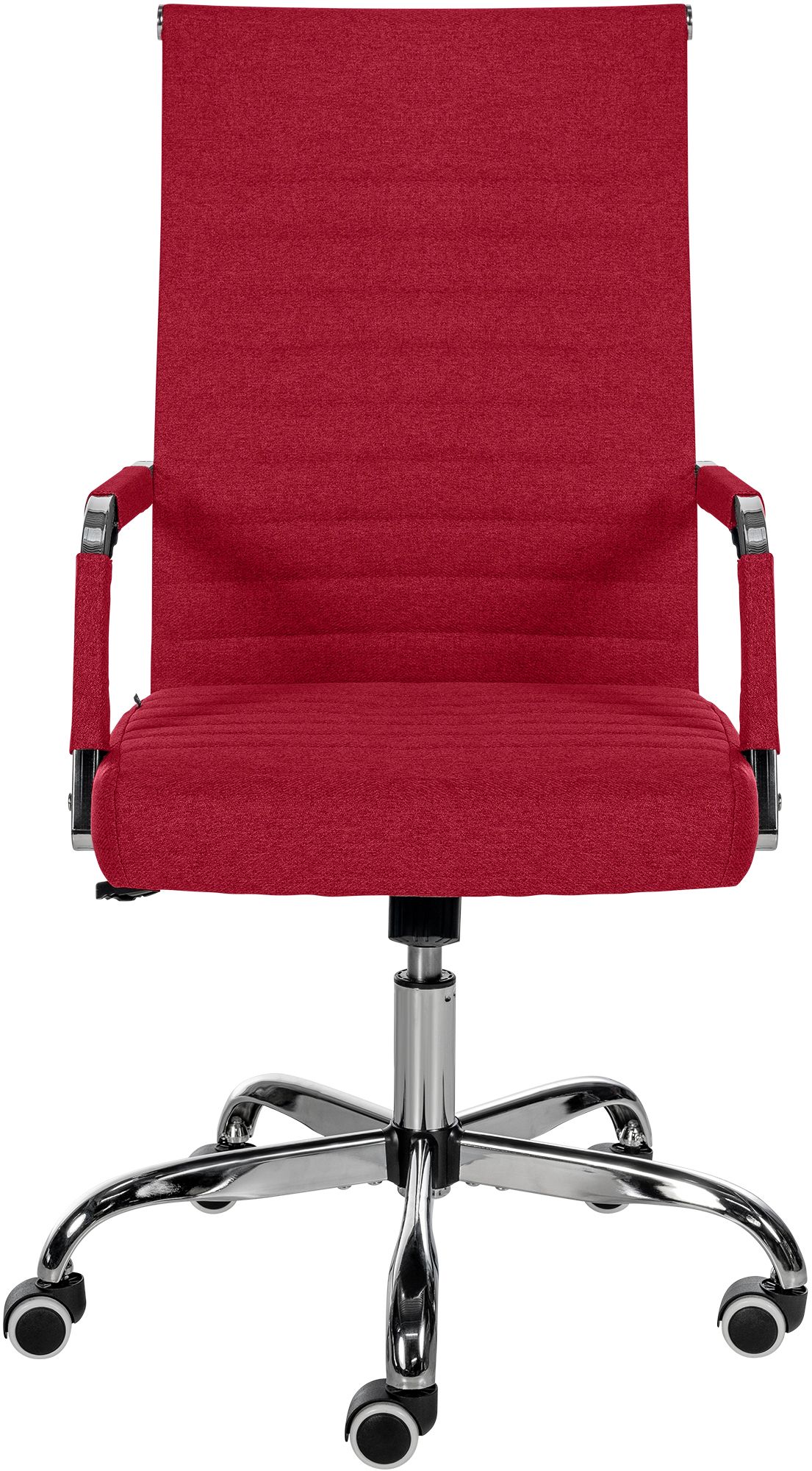 Bürostuhl Amadora Stoff, rot