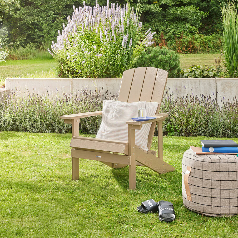 Gartenstuhl FAREA – Creme-Weiß