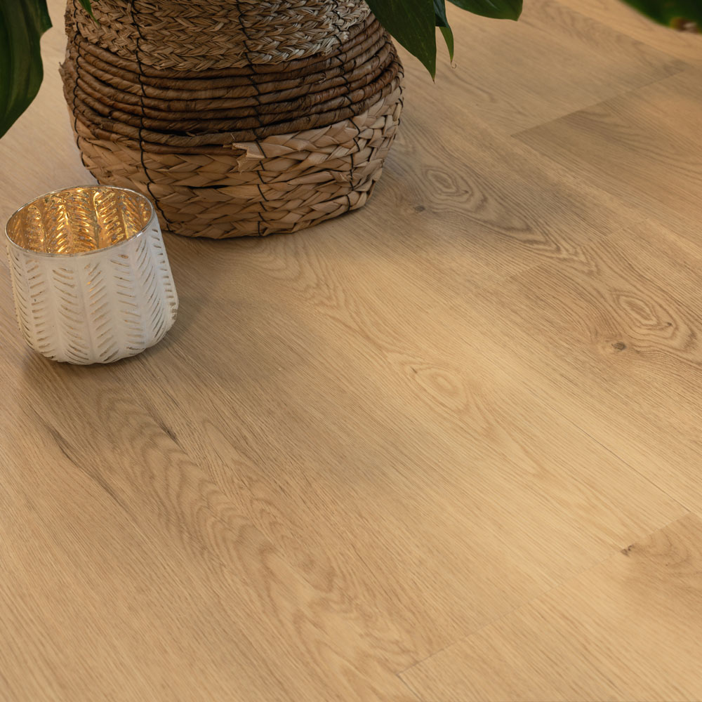 Klick-Vinylboden mit Trittschall LOMEA Eiche Beige - 5 m²
