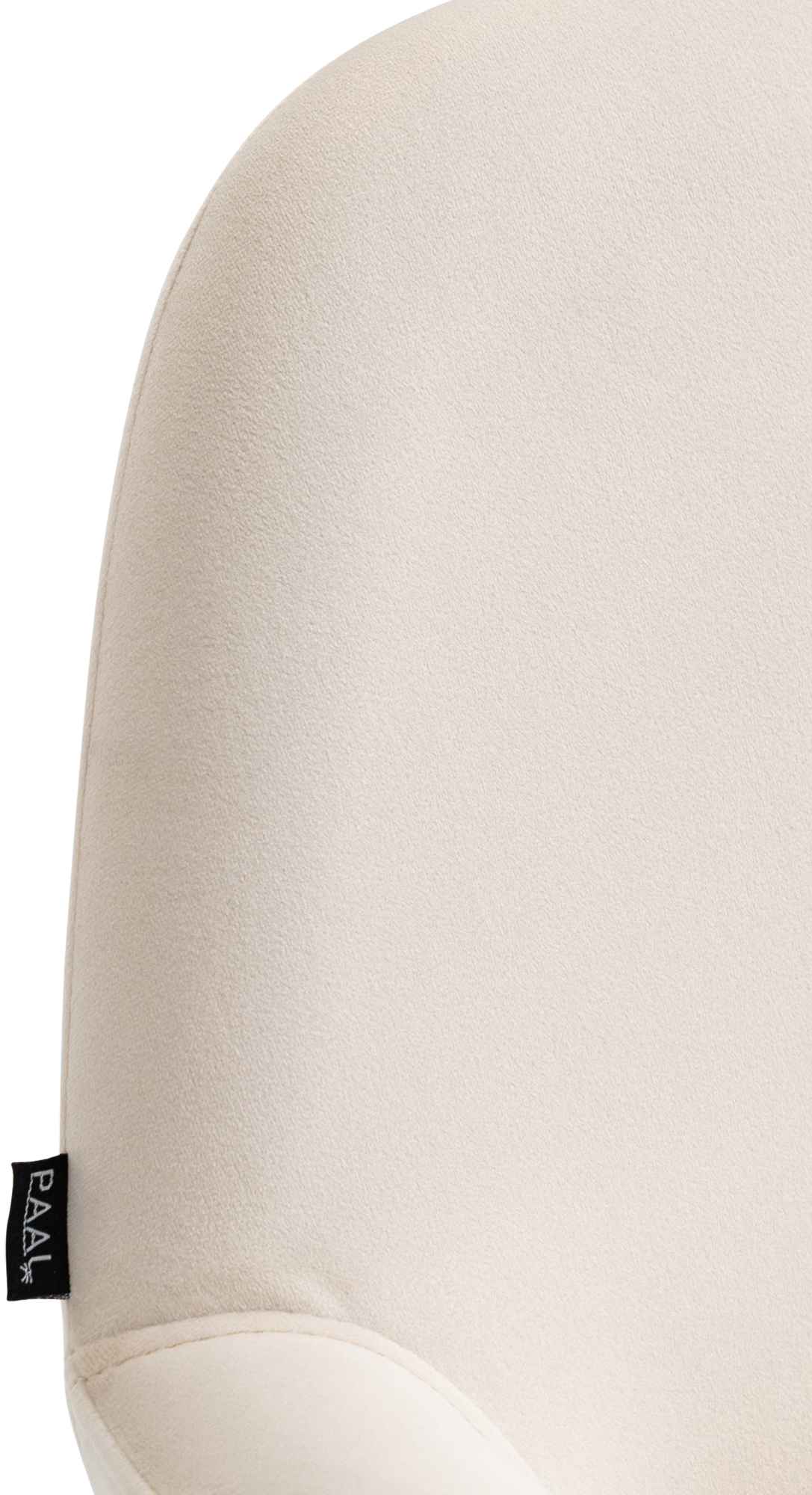 Barhocker Braga Gold Samt, creme