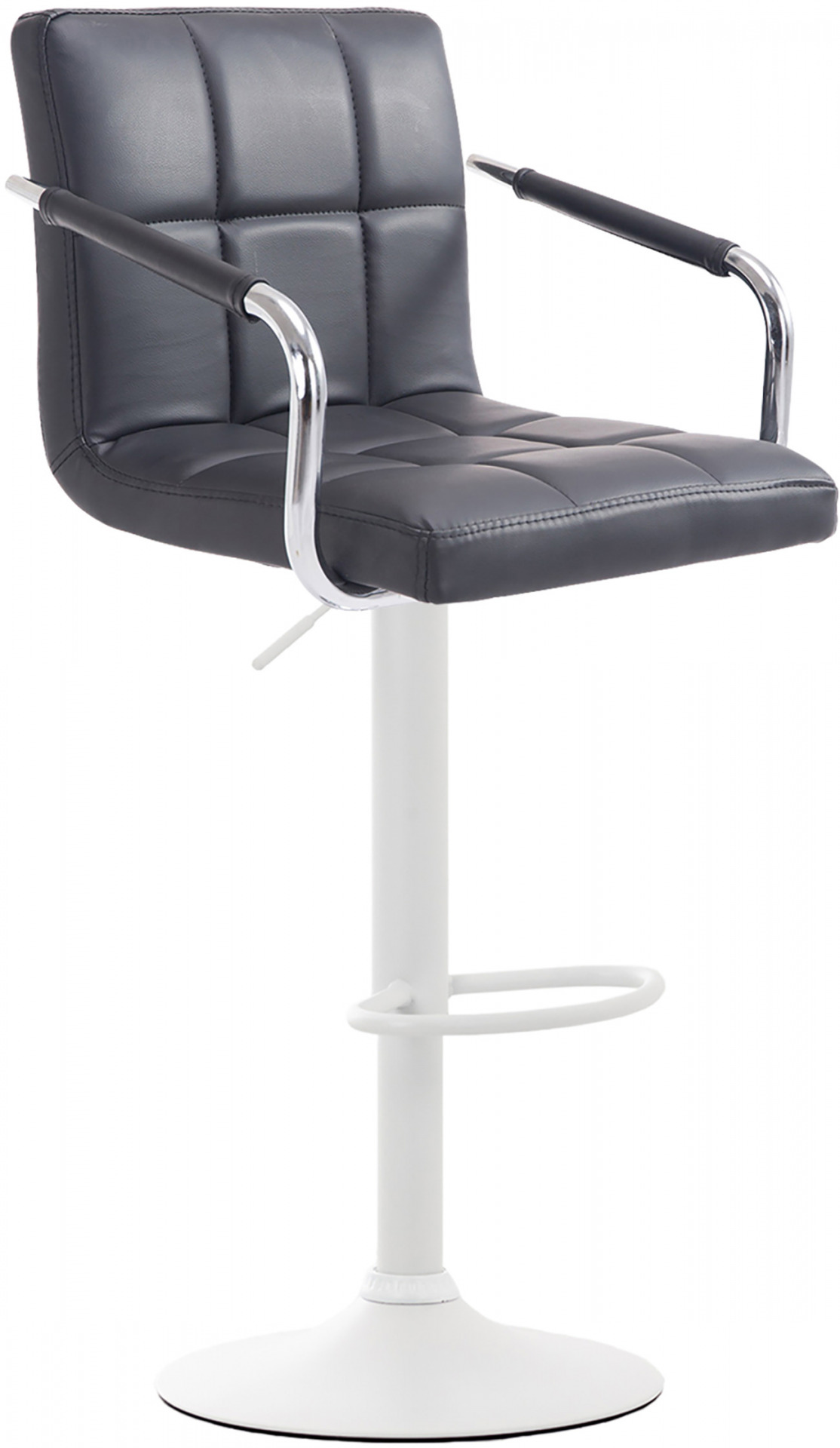 Barhocker Lucy V2 weiß, schwarz