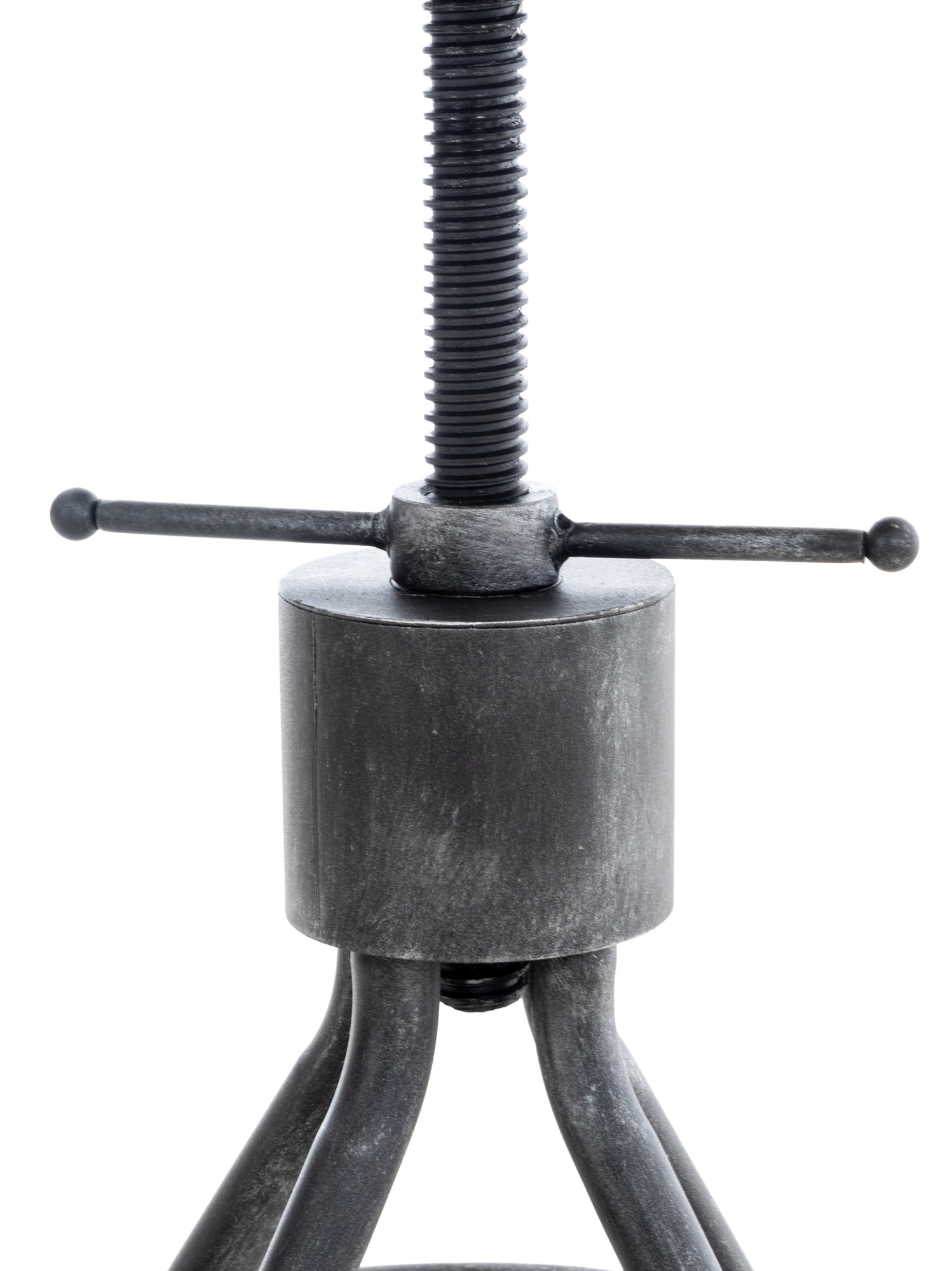 2er Set Barhocker Hanam, antik silber