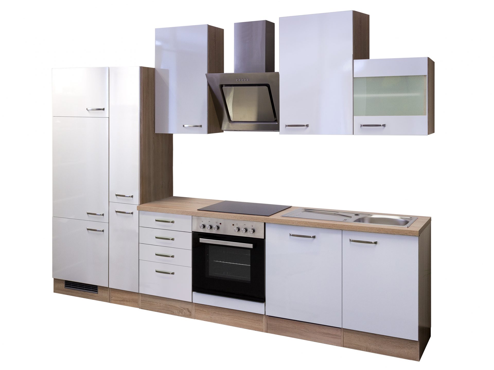 Küchenzeile Valero 310 cm mit E-Geräten