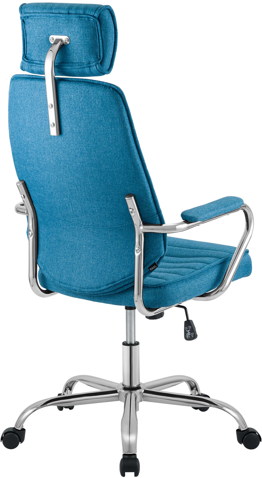 Bürostuhl Rako Stoff, blau