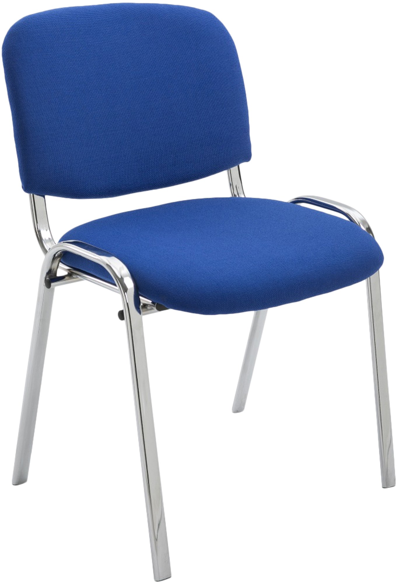 Besucherstuhl Ken C Stoff, blau