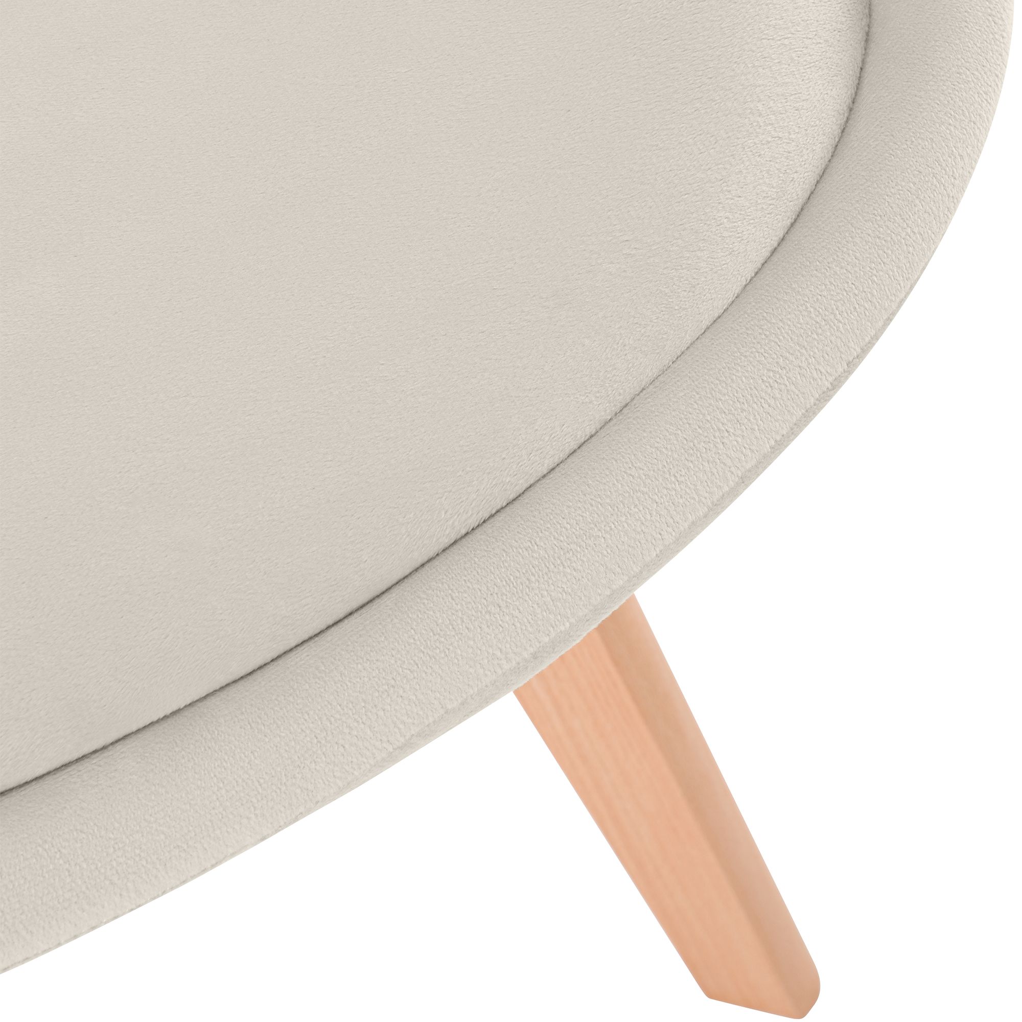 Stuhl Linares Samt, beige