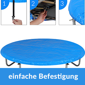 Abdeckung Trampolin Blau Ø183cm