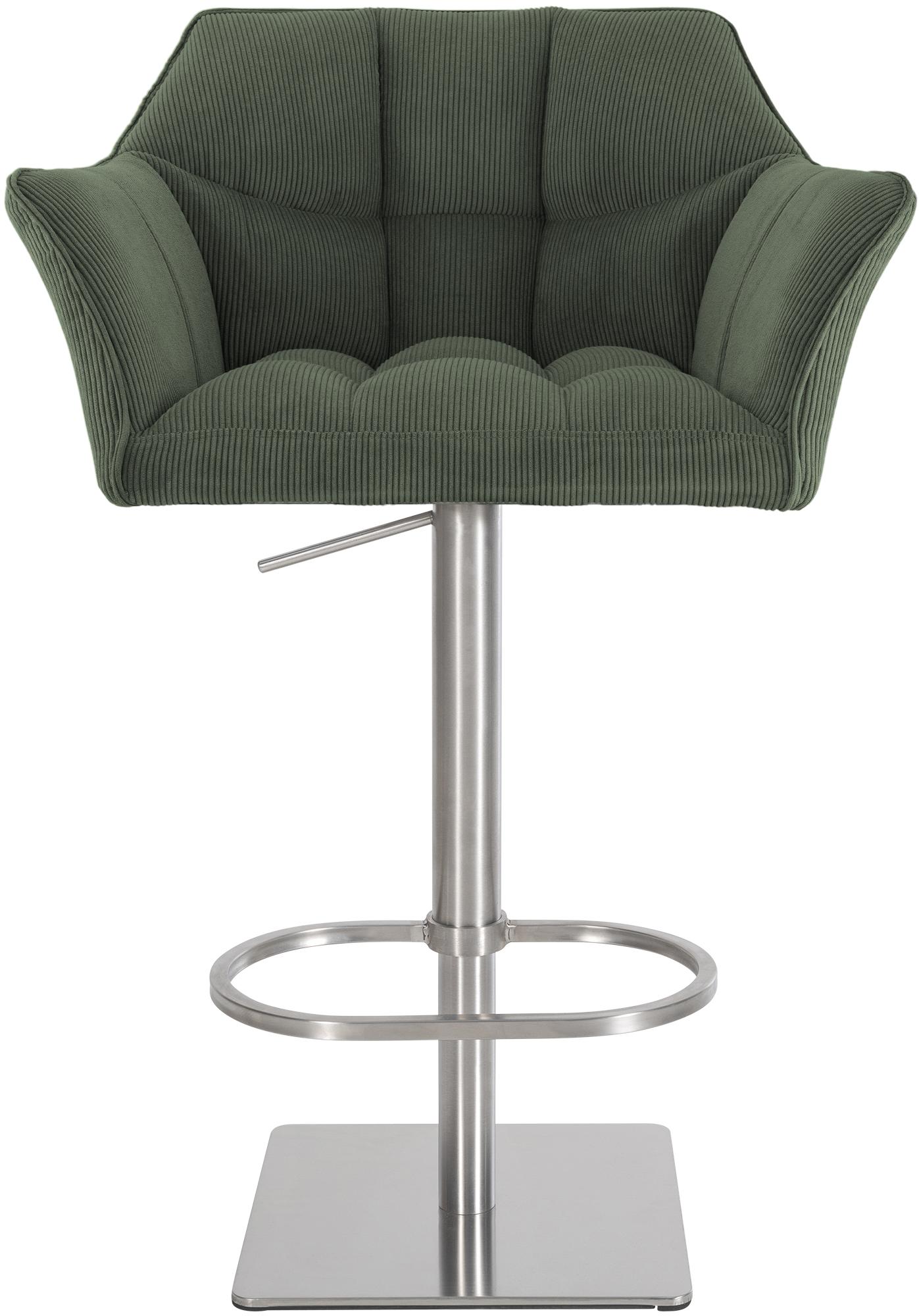 Barhocker Damaso E Cord, grün