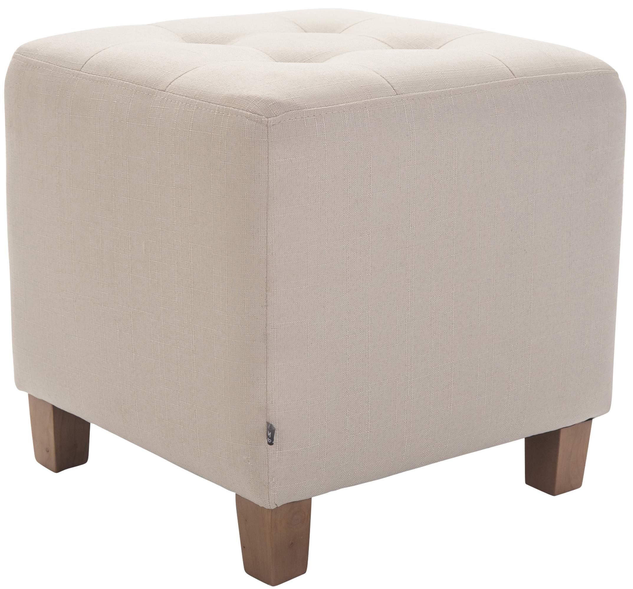 Sitzhocker Pharao, antik-hell, creme