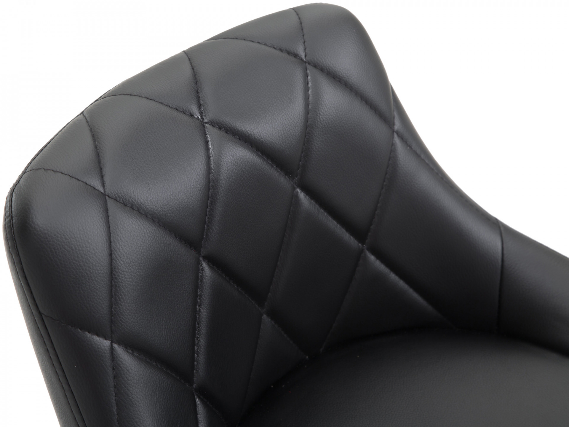 Barhocker Lazio Kunstleder schwarz, schwarz