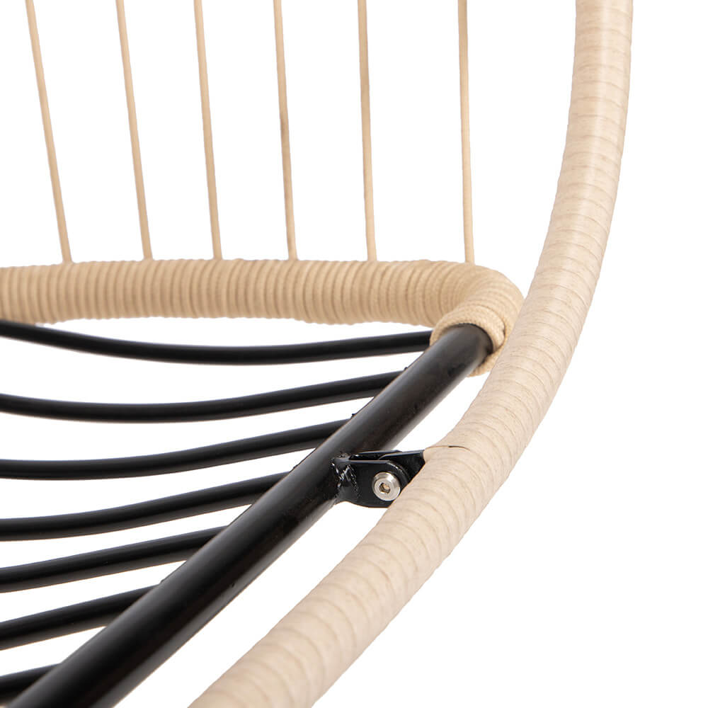 Hängesessel LOMA – 2 Sitzer Beige