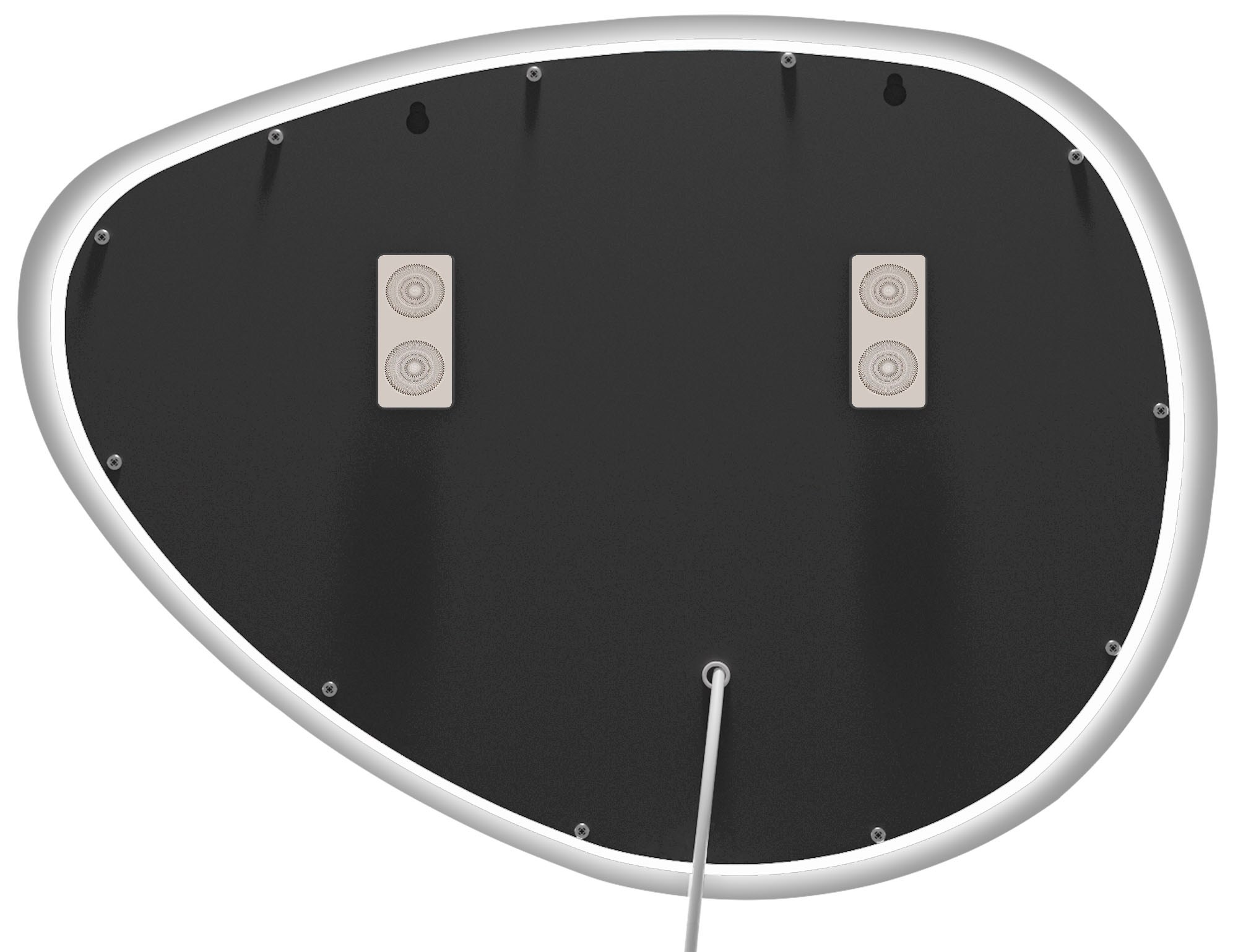 Badspiegel Almafie 65x75 mit Bluetooth, klarglas