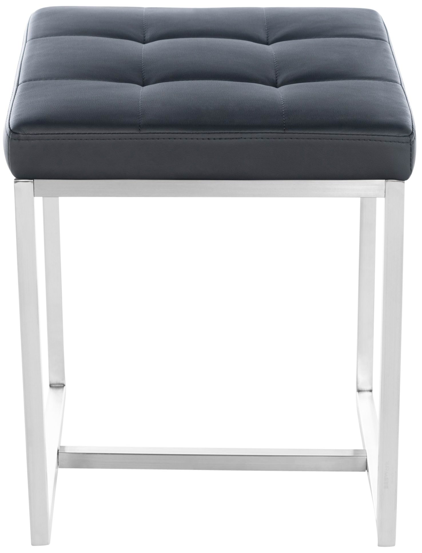 2er Set Sitzhocker Barci, schwarz