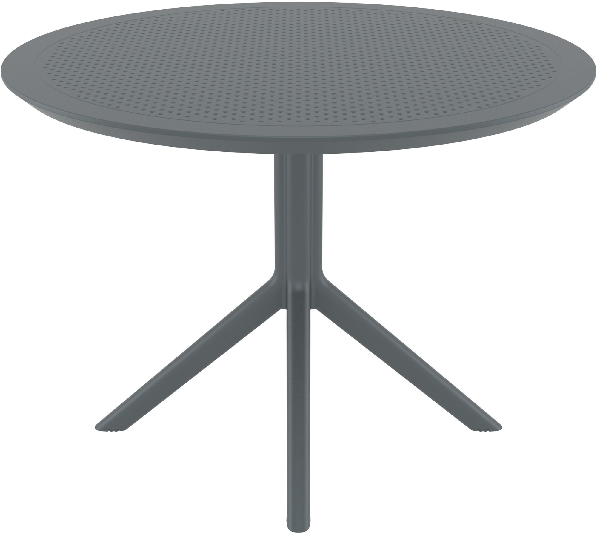 Tisch Sky rund 105 cm, dunkelgrau