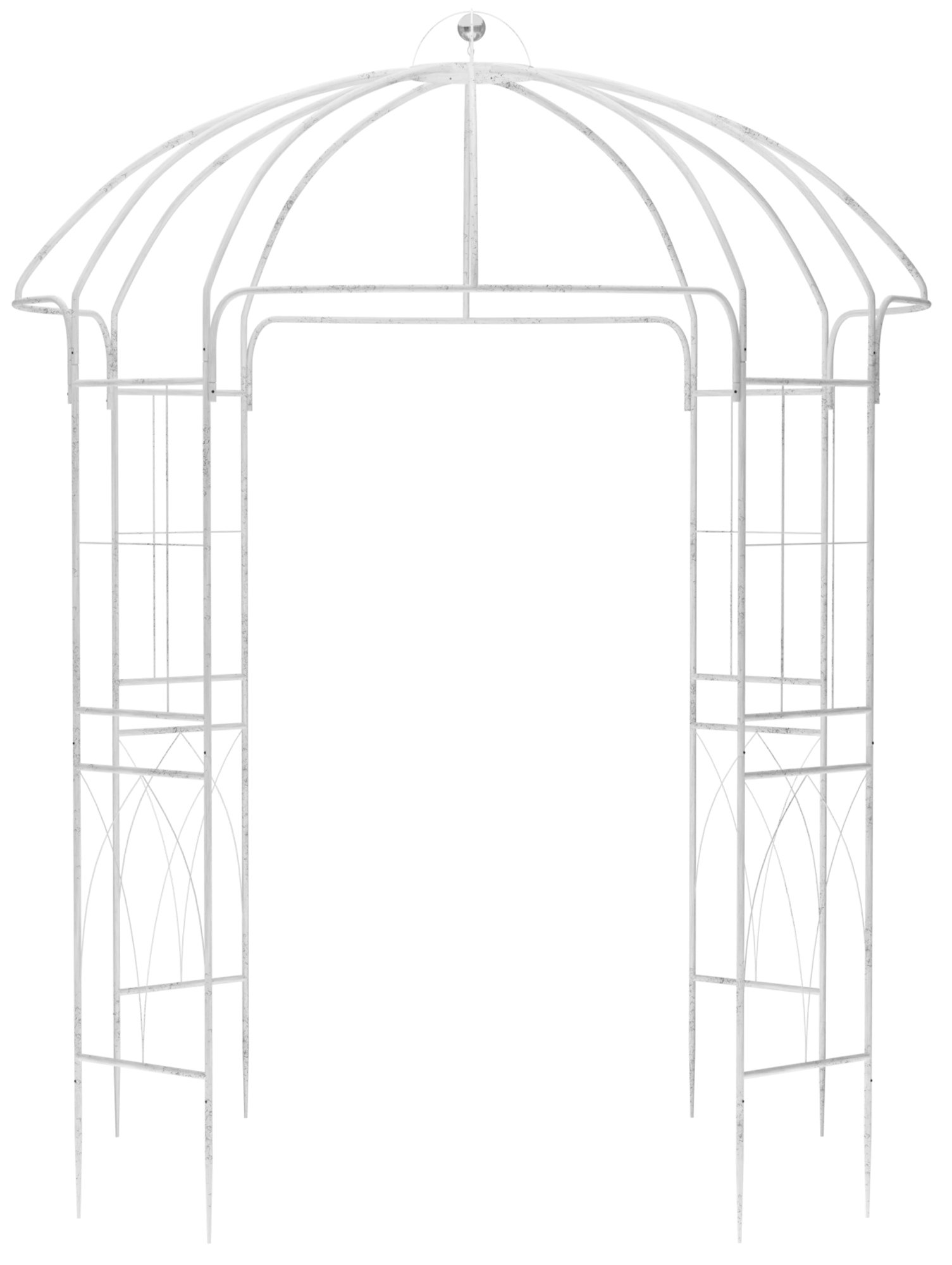 Pavillon Keira, antik weiß