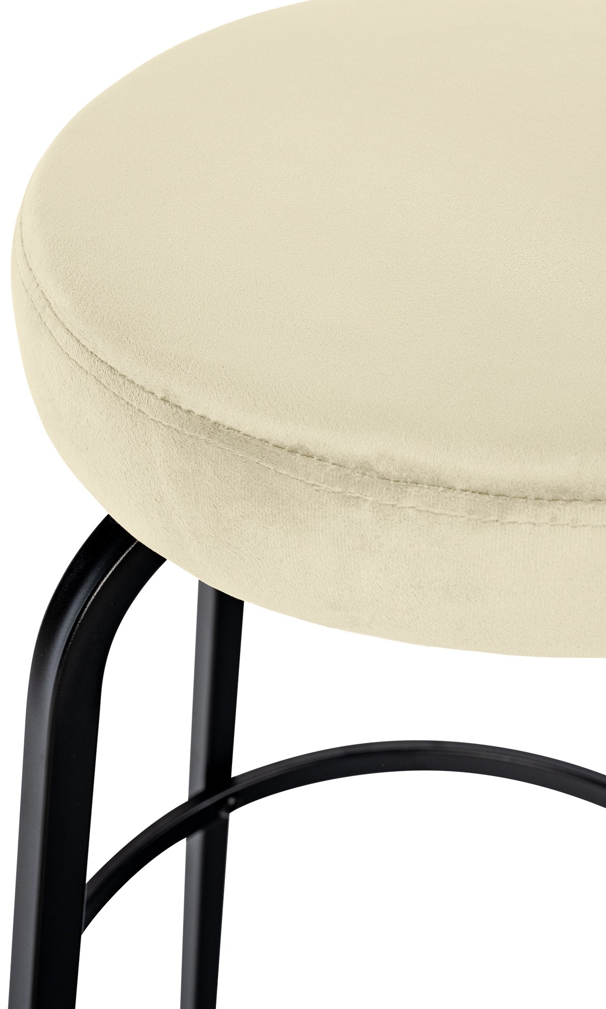 Barhocker Kamari Samt, creme