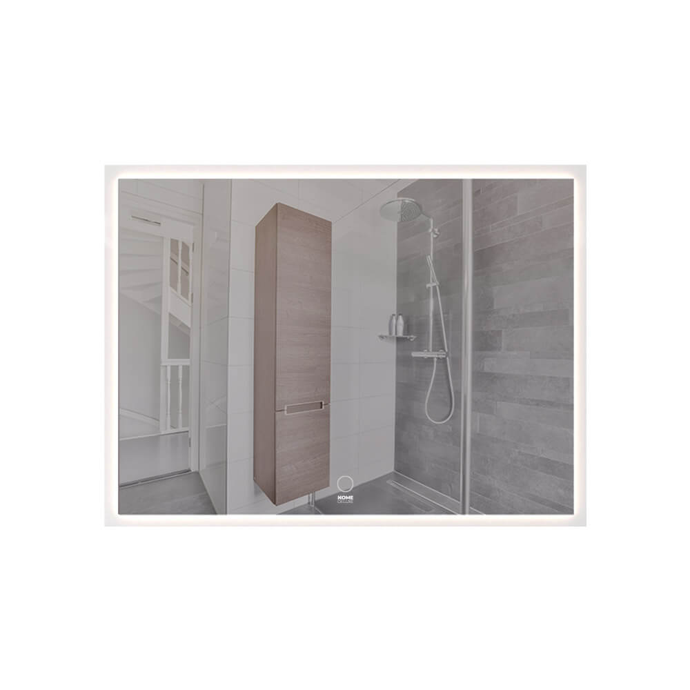 LED-Spiegel Rechteckig NOLA – 80 x 60 cm