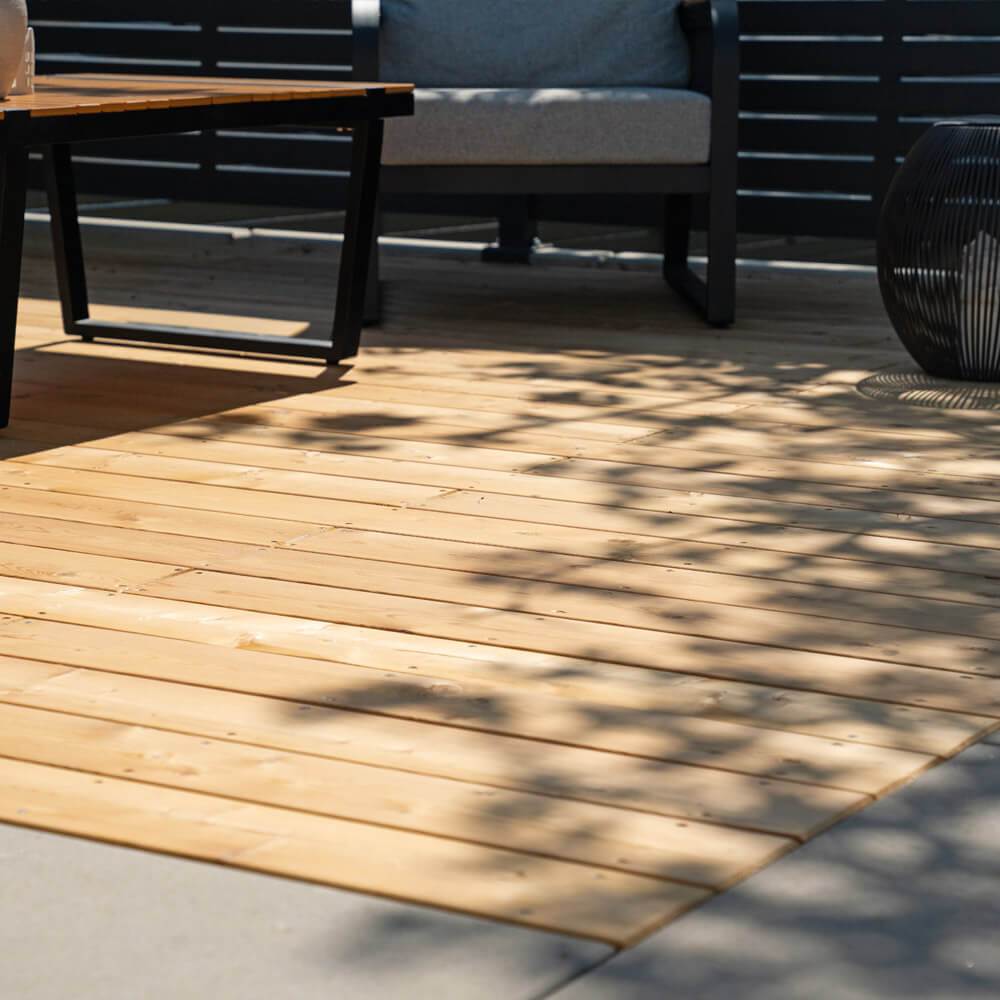 Terrassendielen Lärche Holz ARIS - 40m²